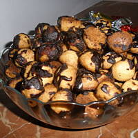 Ciasteczka świąteczne z orzeszkiem laskowym