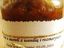 Fot. agik, Dżem z moreli z prawdziwą wanilią i rozmarynem