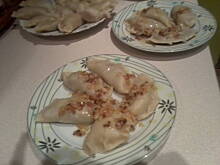 Fot. krysztalek21, pierogi z kiszoną kapustą i pieczarkami