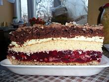 Fot. ella28, Placek z galaretka z kompotu z wiśni