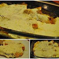 Łosoś w białym sosie