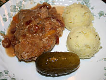 Fot. Alicja64, Ziemniaczane puree za śmietaną i szczypiorkiem