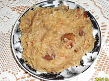 Fot. zielonooka, kwaszona kapusta z grochem