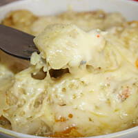 Drobiowo paprykowe żółte risotto zapiekane z serem kasiuli