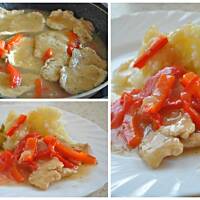 Bitki z indyka i papryka