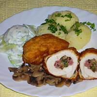 Roladki z bekonem i musztardą