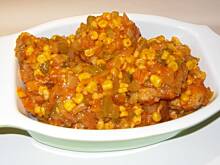 Fot. megii013, Ryba w zalewie z ogórkami i kukurydzą