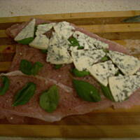 Polędwiczki z serem pleśniowym