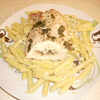 Polędwiczki z serem pleśniowym