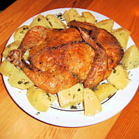 Kurczak nadziewany po królewsku wg M&Ł