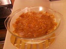 Fot. Suzi143, Zapiekanka ryżowo- serowo- jabłeczna