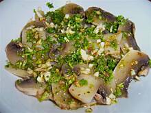 Fot. niebieska-różyczka, Francuska sałatka pieczarkowa