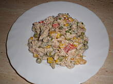 Fot. bozena28, Sałatka z tuńczyka kolorowa