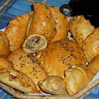 Pieczone puszyste pierożki