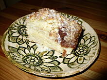 Fot. arabis, Drożdżowe z truskawkami i otrębową kruszonką