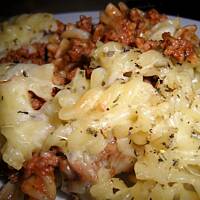 Zapiekanka makaronowo-miesna