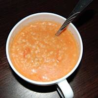 pomidorowa z ryżem wg Olcii