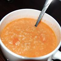 pomidorowa z ryżem wg Olcii