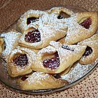 ciasteczka serowe z marmoladą