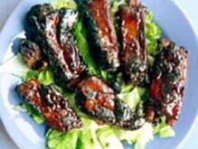 Fot. glancuś, żeberka z miodkiem i cynmonem