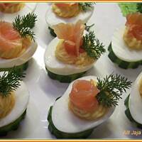 Jaja z łososiem Alll