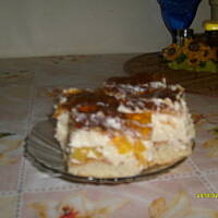 Pyszne ciasto z brzoskwiniami