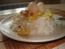 Fot. sebek, Tajski kurczak curry