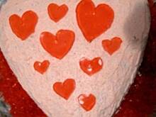 Fot. monique21, ciasto śmietanowo-wiśniowe całe różowe