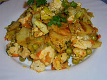 Fot. niebieska-różyczka, Kurczak z warzywami