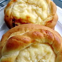 Bułeczki z serem, drożdżowe