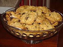 Fot. inka200, ciasteczka owsiane z rodzynkami