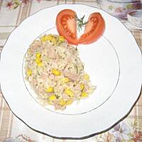 sałatka - tuńczyk z ryżem