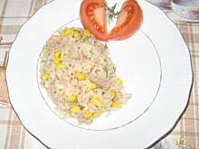 Fot. kasiqqq, sałatka - tuńczyk z ryżem