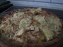 Fot. aniadeja, Jablkowo - migdalowe ciasto marcepanowe