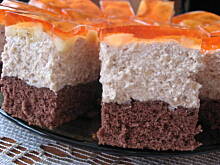 Fot. martikoziolek, Biszkopt z masą bananową