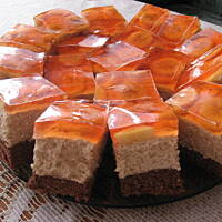 Biszkopt z masą bananową