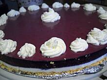 Fot. osulka, Dwuwarstwowy sernik na zimno