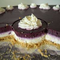 Dwuwarstwowy sernik na zimno