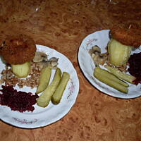 Grzybki z zmieniaków i kotletów