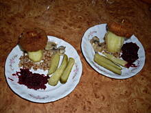 Fot. lusiaa, Grzybki z zmieniaków i kotletów