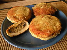 Fot. Kingapianka, nadziane pieczarki