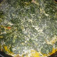 delicja z kurczaka w sosie śmietanowo-szpinakowym