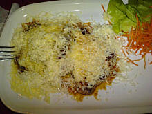 Fot. niebieska-różyczka, Schab z kapustą pod serową kołderką