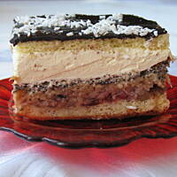 Placek makowo - jabłkowy