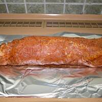 Rolada schabowa nadziewana kiełbasą