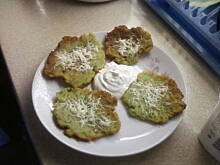 Fot. lunaxa, placki ziemniaczane z brokułami