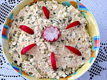 Fot. lexi27, Sałatka z wędzonej makreli