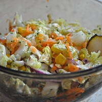 Surówka z kapusty pekińskiej do obiadu