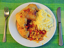 Fot. Kempol, Kurczak po meksykańsku