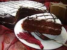 Fot. eNka, Ciasto czekoladowo-wiśniowe